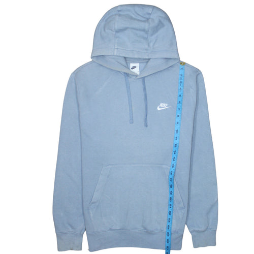 Nike Men's Blue Pullover Hoodie Small Regular Fit Sportswear