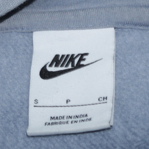 Nike Men's Blue Pullover Hoodie Small Regular Fit Sportswear