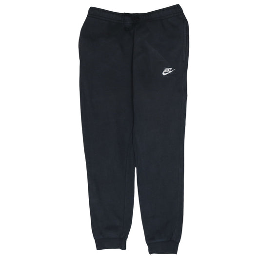 Nike Men's Black Jogger Sweatpants M Regular Fit Fleece Casual