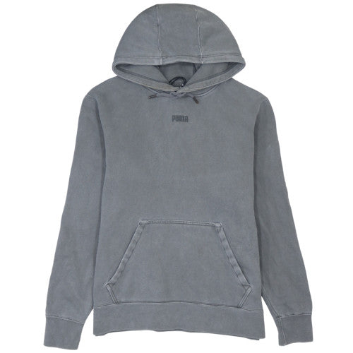 Puma Men Grey Pullover Hoodie M Regular Fit Sportswear