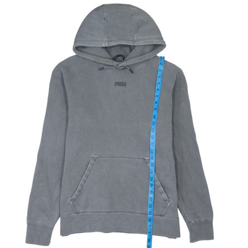 Puma Men Grey Pullover Hoodie M Regular Fit Sportswear