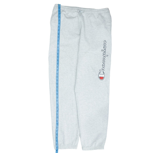 Champion Men’s Grey XL Sweatpants Logo Joggers