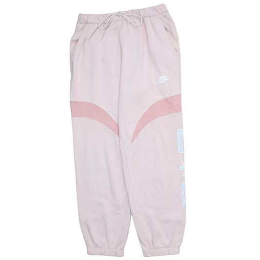 Nike Air Women's Pink Jogger Sweatpants Small Cotton Blend