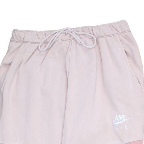 Nike Air Women's Pink Jogger Sweatpants Small Cotton Blend