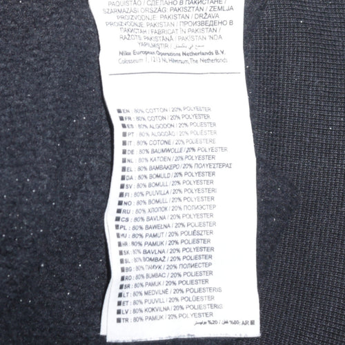 Nike Men's Black XL Crew Neck Pullover Sweatshirt