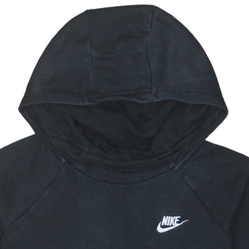 Nike Men's Black Small Pullover Hoodie Fleece Sweatshirt