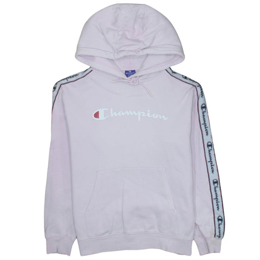 Champion Womens Pink Large Pullover Hoodie