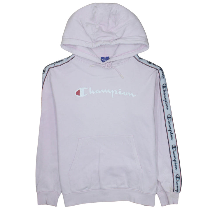Champion Womens Pink Large Pullover Hoodie