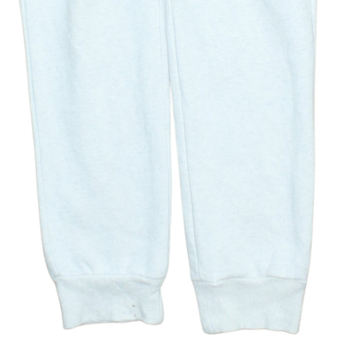 Puma Women White Jogger Sweatpants Size 12 Cotton Blend