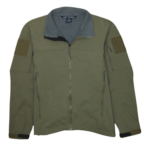 Arc'teryx Men's Green Softshell Jacket L Lightweight Outdoor