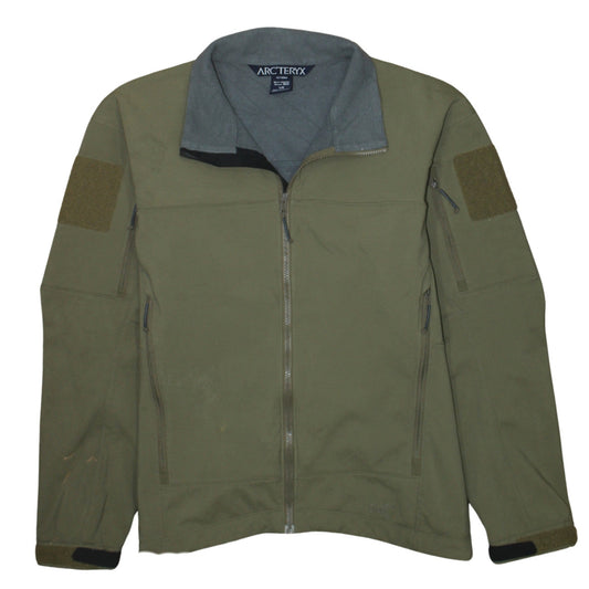 Arc'teryx Men's Green Softshell Jacket L Lightweight Outdoor