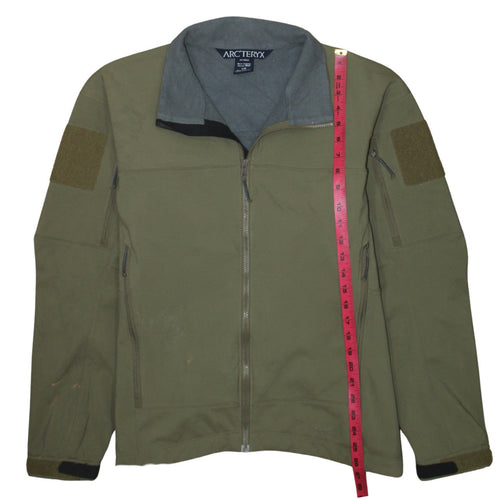 Arc'teryx Men's Green Softshell Jacket L Lightweight Outdoor