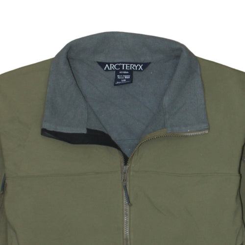 Arc'teryx Men's Green Softshell Jacket L Lightweight Outdoor