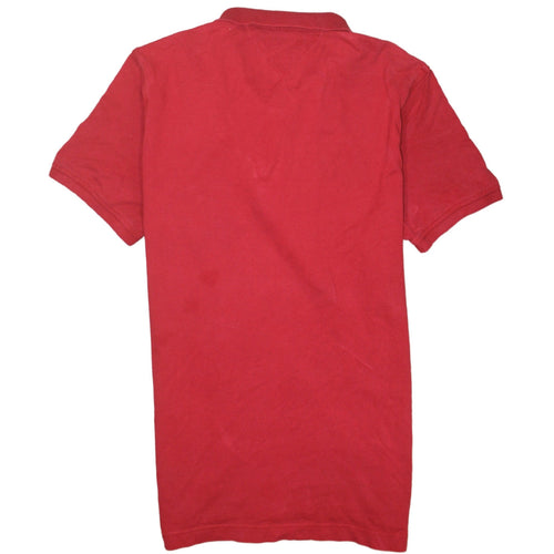 Tommy Hilfiger Men’s Red Slim Fit Polo Shirt Size 2XL Cotton