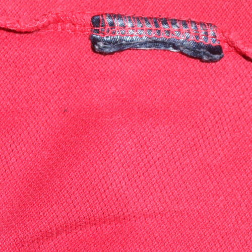 Tommy Hilfiger Men’s Red Slim Fit Polo Shirt Size 2XL Cotton