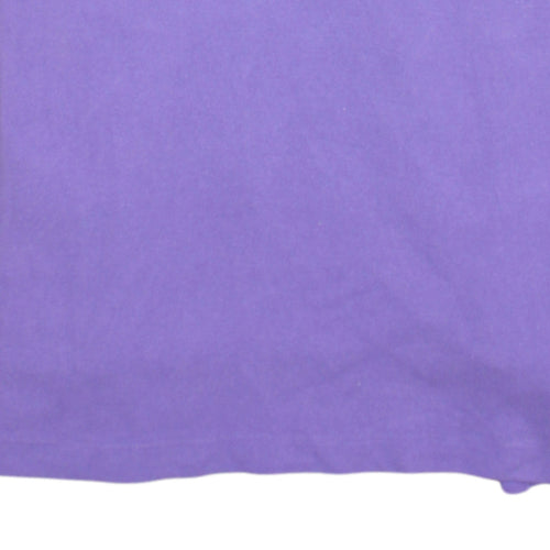 Ralph Lauren Men's Purple Custom Fit Cotton Polo Shirt Size M