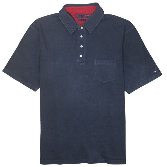 Tommy Hilfiger Men’s Blue 2XL Stretch Cotton Polo Shirt