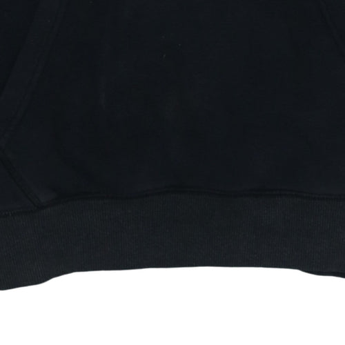 Nike Men's Black Pullover Hoodie Medium Fleece Sportswear