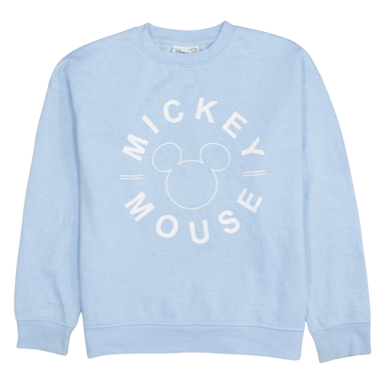 Disney Primark Women Blue Mickey Mouse Pullover Sweatshirt Size S