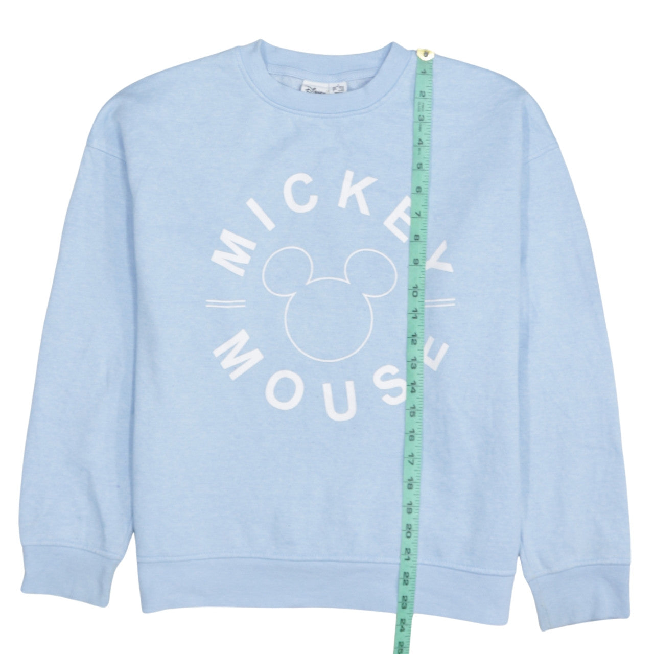 Disney Primark Women Blue Mickey Mouse Pullover Sweatshirt Size S