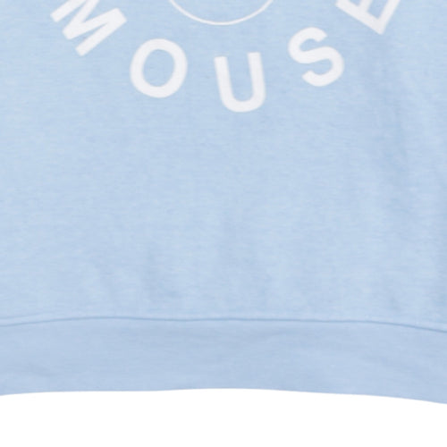 Disney Primark Women Blue Mickey Mouse Pullover Sweatshirt Size S