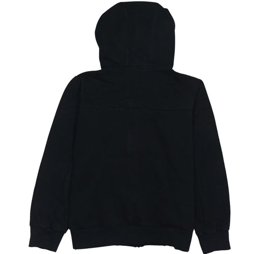 Adidas Women Black Full Zip Hoodie XL Cotton Blend Hooded Sweatshirt