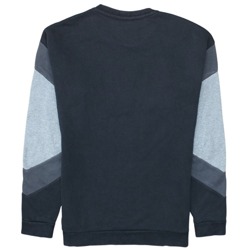 Nike Air Mens Black Small Pullover Sweatshirt Crew Neck Fleece