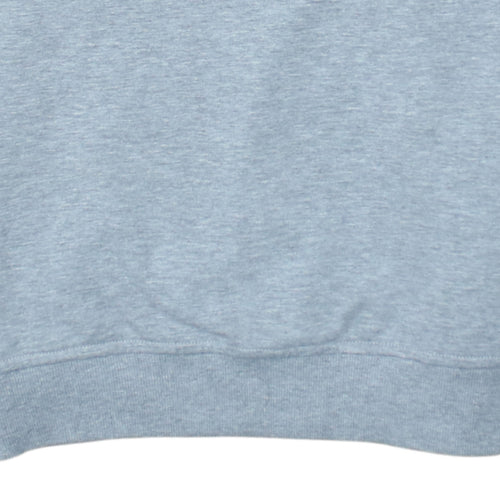 Napapijri Mens Grey Crew Neck Logo Sweatshirt Size M