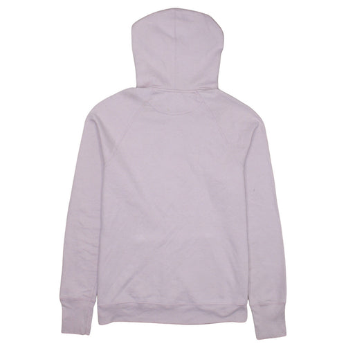 Champion Womens Pink Pullover Hoodie Medium Logo Graphic Cotton Blend