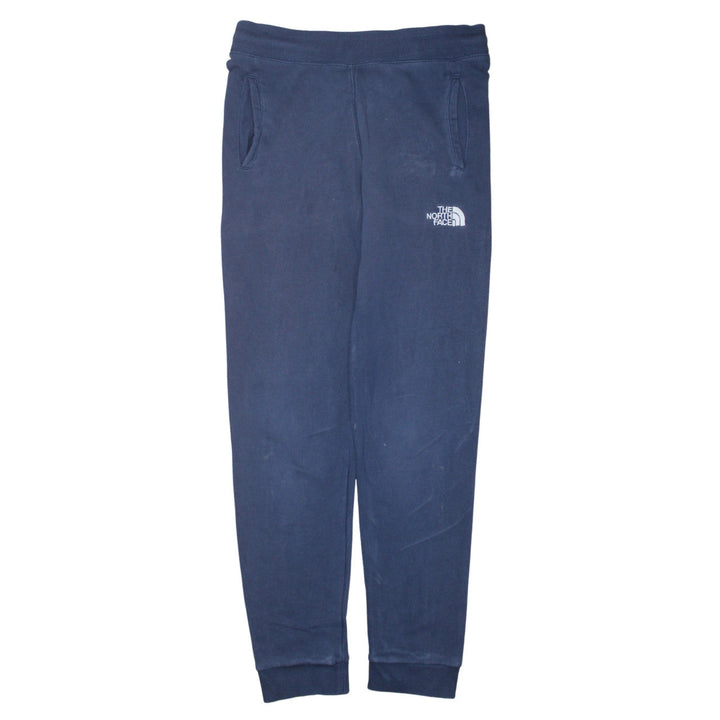 The North Face Boys Blue Cotton Jogger Trousers 14-16 Years Elastic Waist