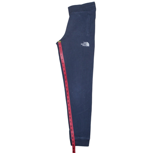 The North Face Boys Blue Cotton Jogger Trousers 14-16 Years Elastic Waist