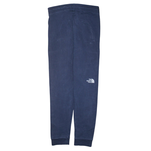 The North Face Boys Blue Cotton Jogger Trousers 14-16 Years Elastic Waist