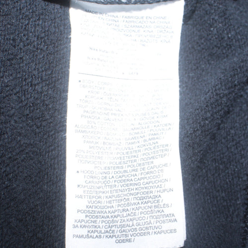 Nike Men's Black L Fleece Sweatpants Joggers Tapered Fit