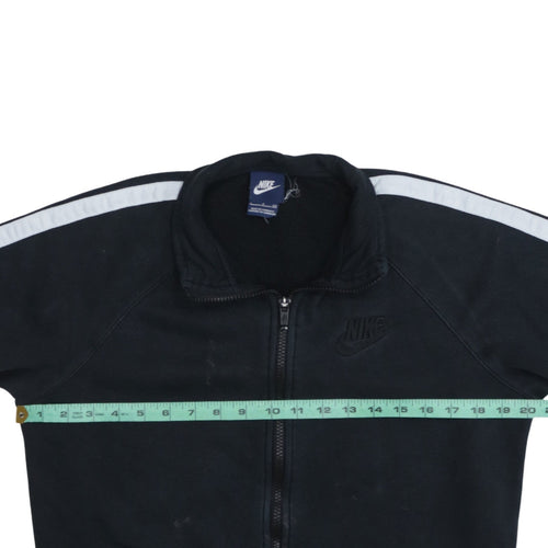 Nike Men's Black Full Zip Fleece Sweatshirt Size S