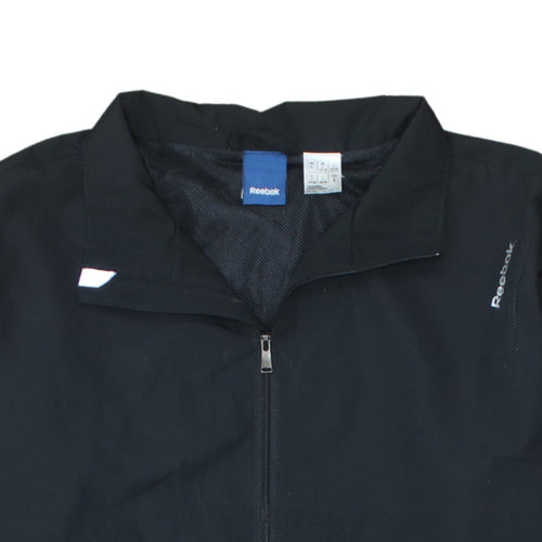 Reebok Women’s Black Size 16 Lightweight Track Jacket