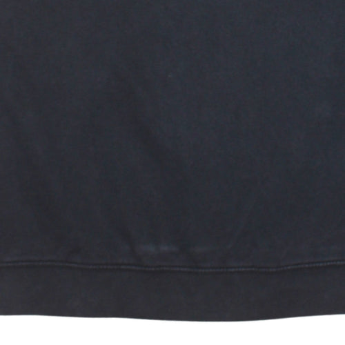 Champion Men's Black Medium Crew Neck Pullover Sweatshirt