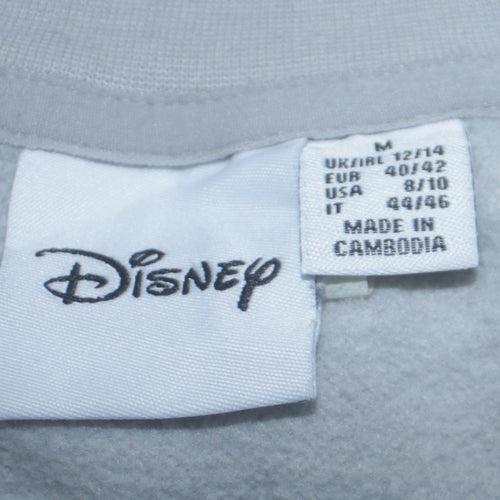 Disney Women's Grey Mickey Mouse Pullover Sweatshirt Size M 12/14