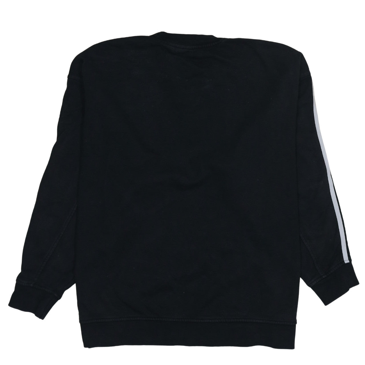 Adidas Women Black Crew Neck Pullover Sweatshirt UK 10