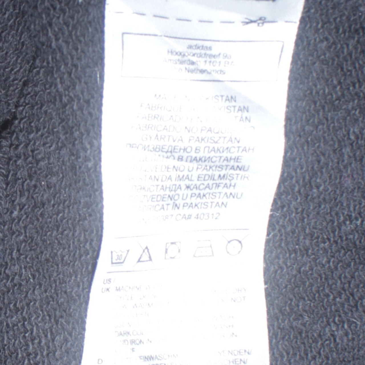 Adidas Women Black Crew Neck Pullover Sweatshirt UK 10
