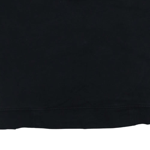 Adidas Women Black Crew Neck Pullover Sweatshirt UK 10