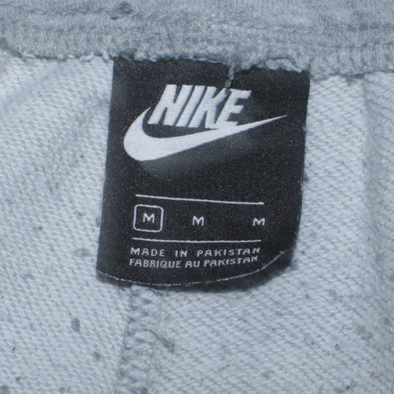 Nike Men's Grey M Regular Fit Sweatpants Tapered Joggers