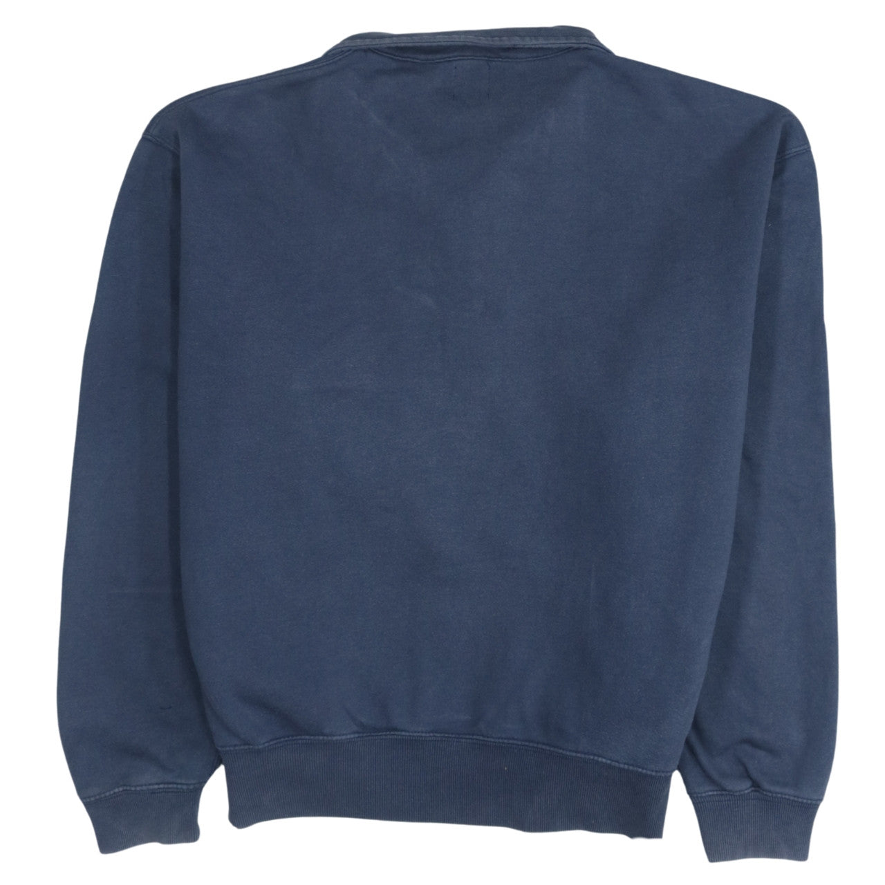 GAP Women Navy Blue 1/4 Zip Athletic Logo Sweatshirt Size S