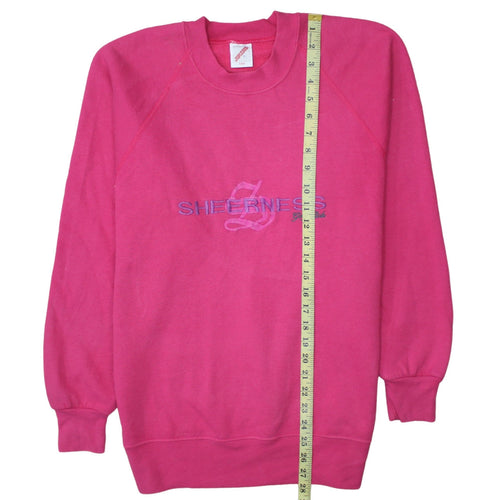 Jerzees Womens Pink Sheerness Golf Club Pullover Sweatshirt Size L