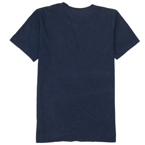 Calvin Klein Jeans Men's Blue Logo Graphic Cotton T-Shirt M
