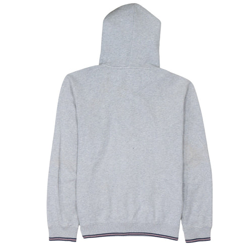 Fila Men's Grey Full Zip Hoodie Size L Sportswear Sweatshirt