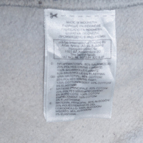 Reebok Men Grey Full Zip Hoodie Size S Classic Sportswear