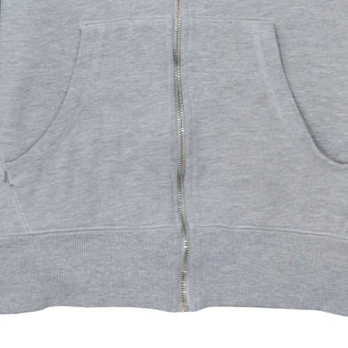 Reebok Men Grey Full Zip Hoodie Size S Classic Sportswear