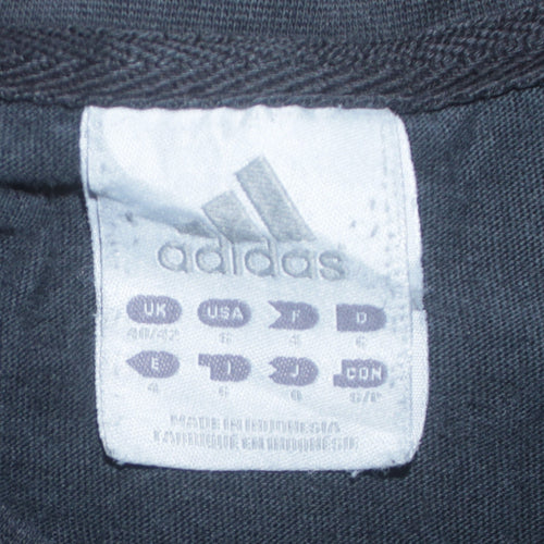 Adidas Men's Black Short Sleeve Crew Neck Sports T-Shirt Size L