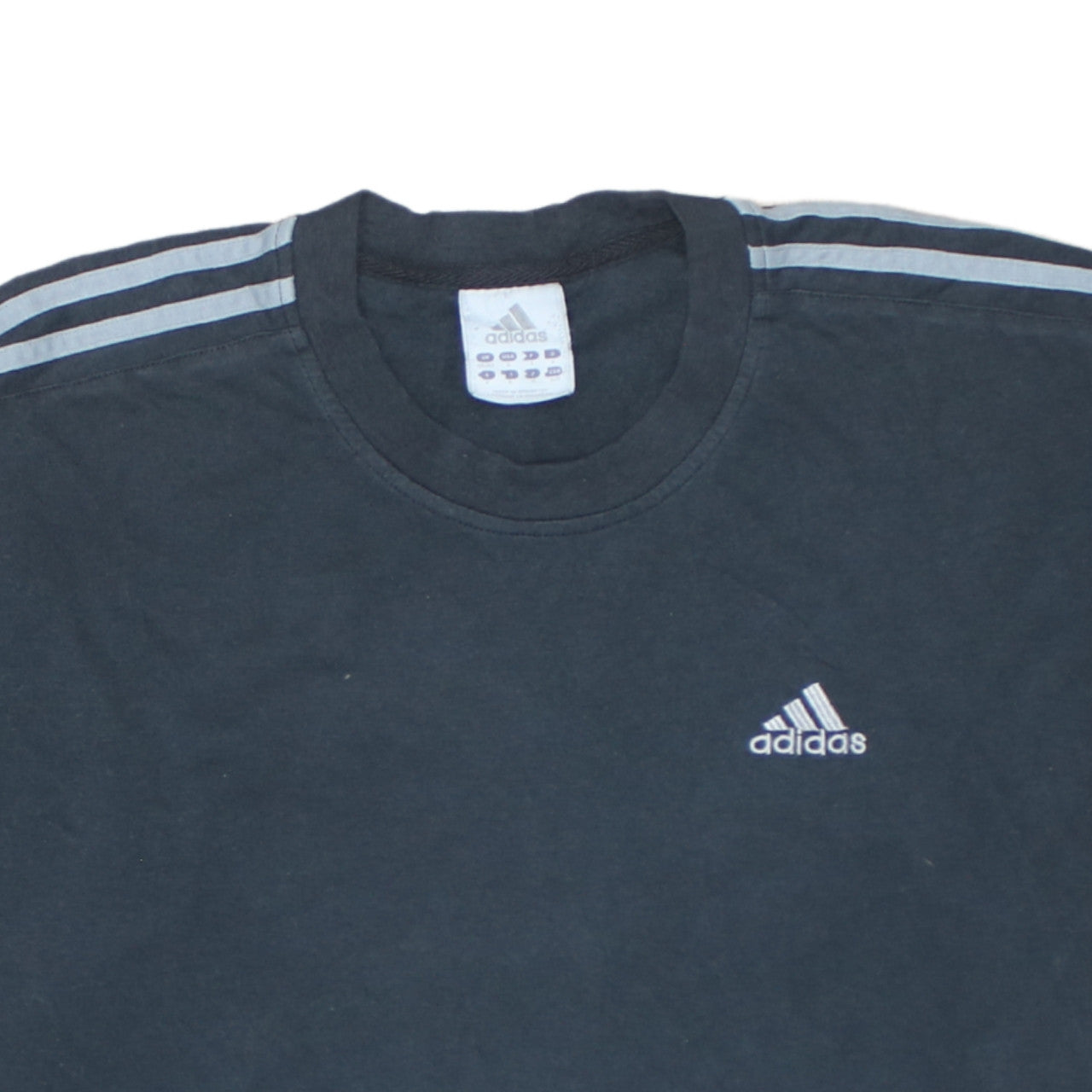 Adidas Men's Black Short Sleeve Crew Neck Sports T-Shirt Size L