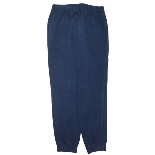Adidas Men Blue M Sweatpants Tapered Fleece Joggers